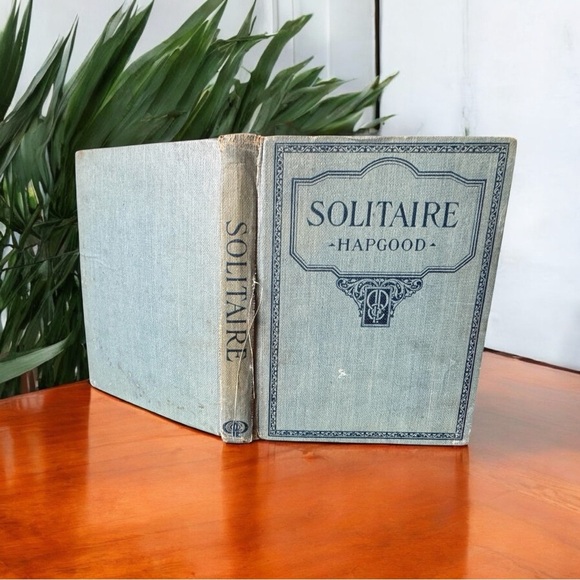 VINTAGE Solitaire Card Game Books Bundle - 1924 & 1928 - Picture 11 of 16